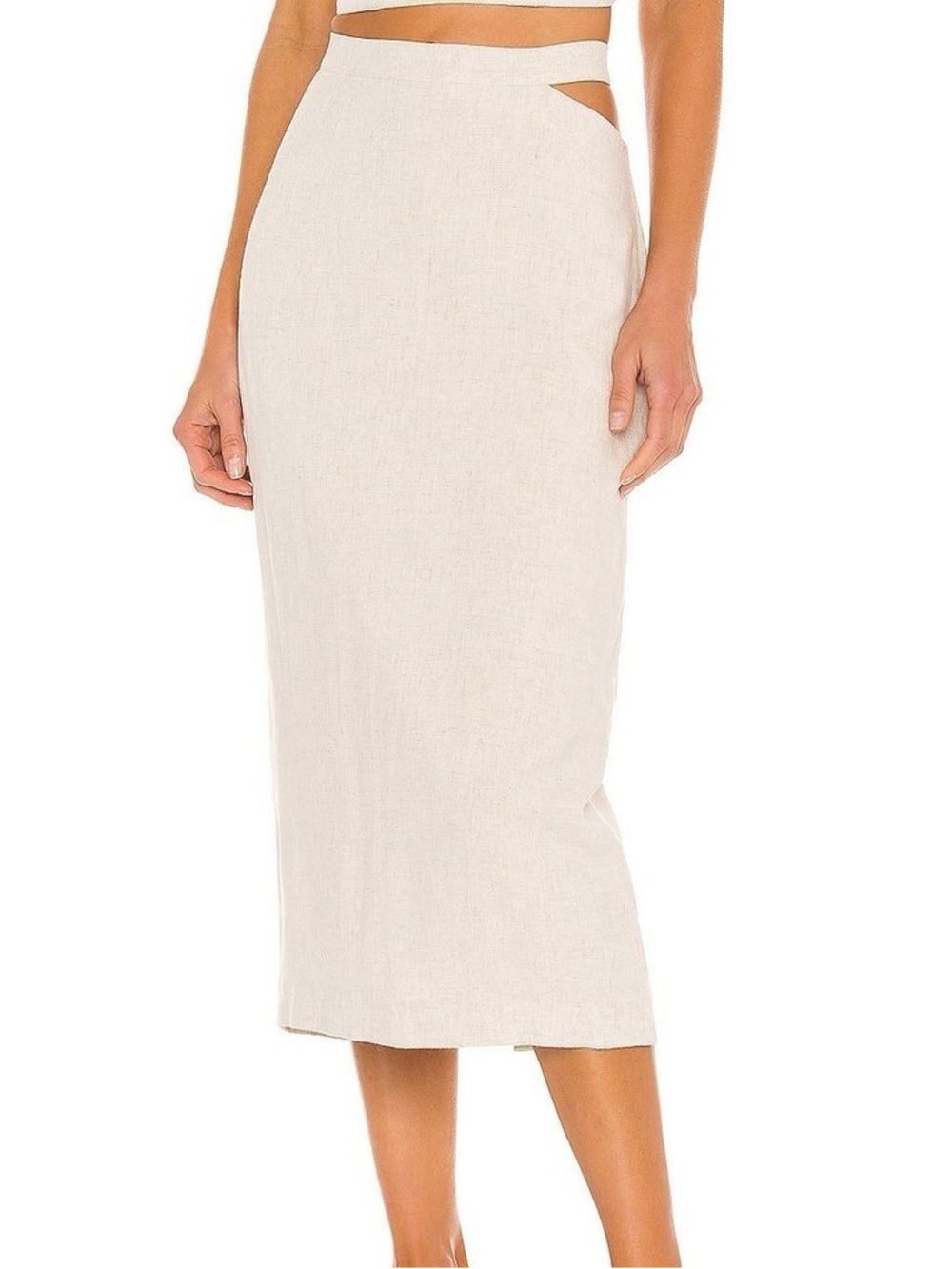 BARDOT | NWT Midi Cut Out Skirt SZ M